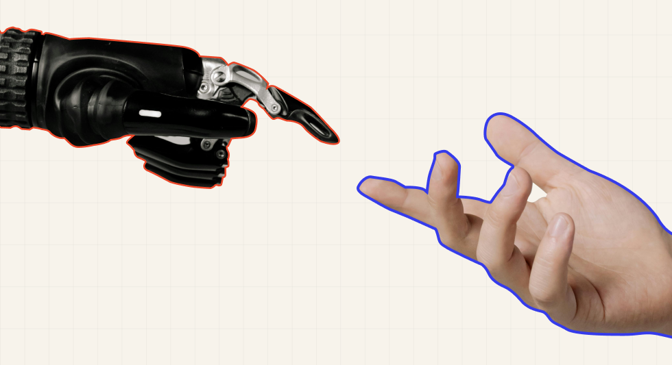 Liderança híbrida: entre a IA e os seres humanos